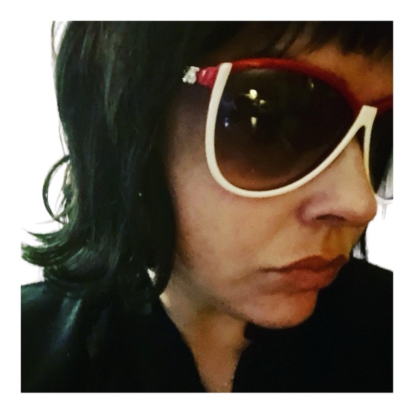 1970s Silhouette Oversized Sunglasses, Colorblock,  Mod. 3035, Made in Austria main image 6